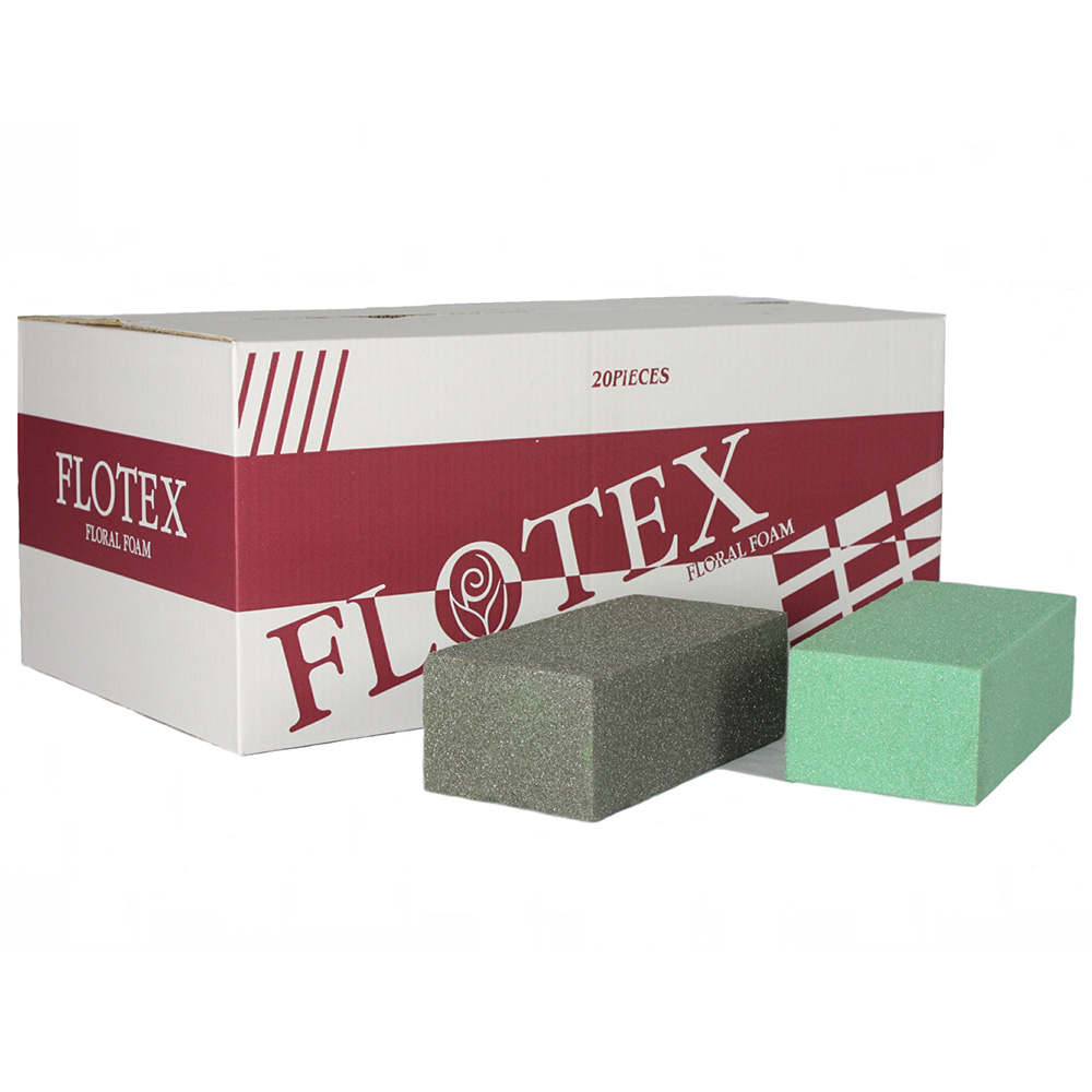 Dry foam(polyurethane/PU foam) for artificial floral designs.